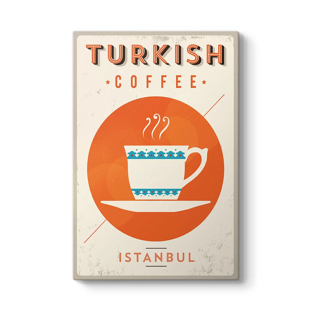 Türk Kahvesi Tablosu - Model 2
